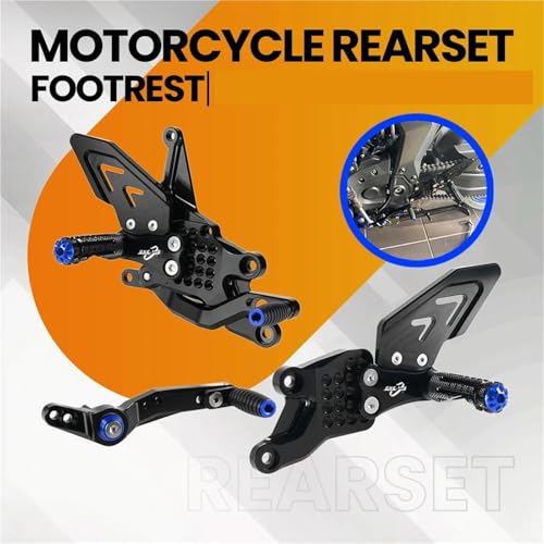 Commandes reculées Yamaha R7 améliorant l'appui et réglage repose-pied - 2