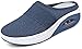 jaizu Scarpe da Passeggio Slip-on con Cuscino d'Aria da Donna-Scarpe da Passeggio diabetiche Ortopediche, Traspiranti con Supporto per Arco Scarpe Casual lavorate a Maglia all'aperto (Blu Scuro,36)