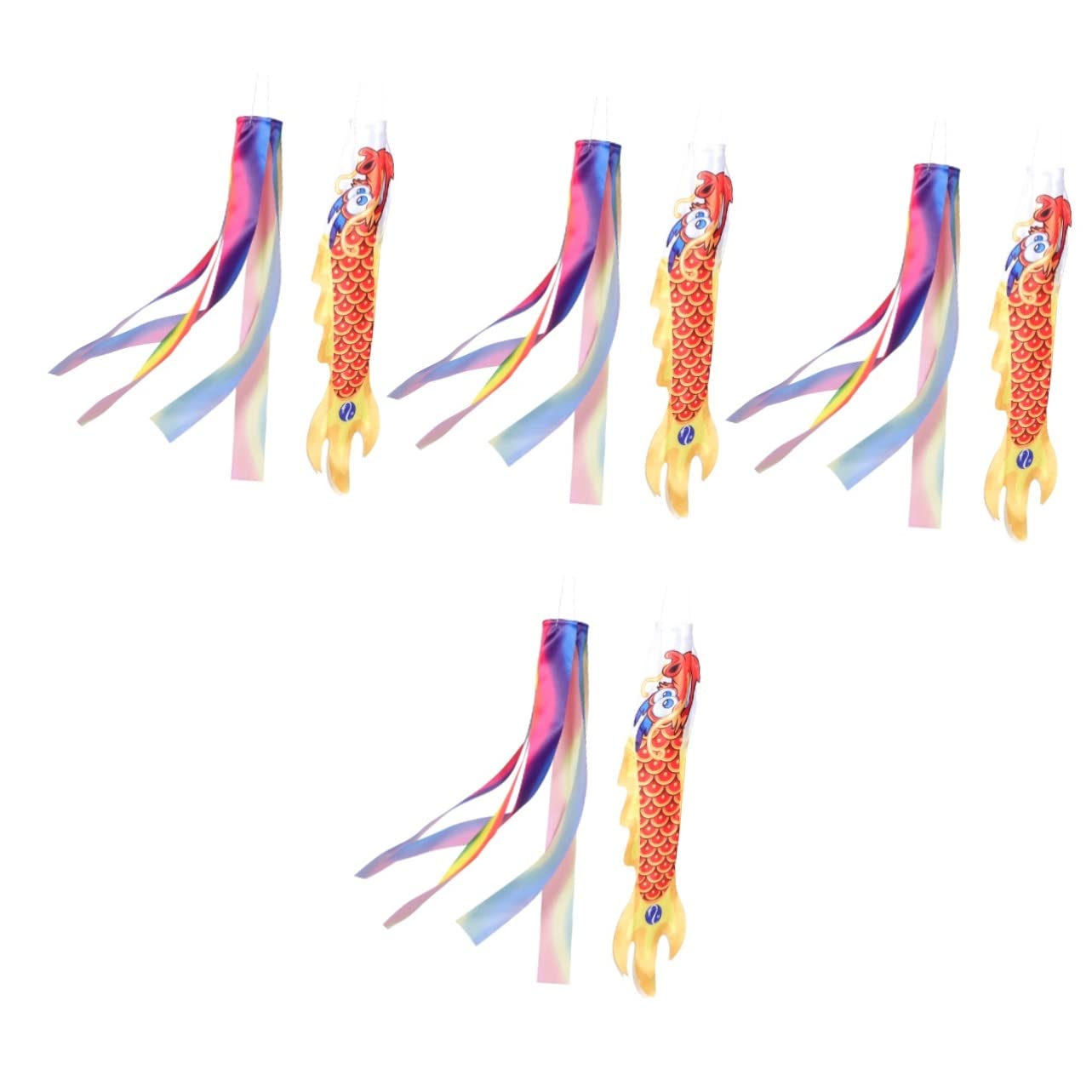 Dragon windsock décoration extérieure colorée pour jardin et événements de Noël