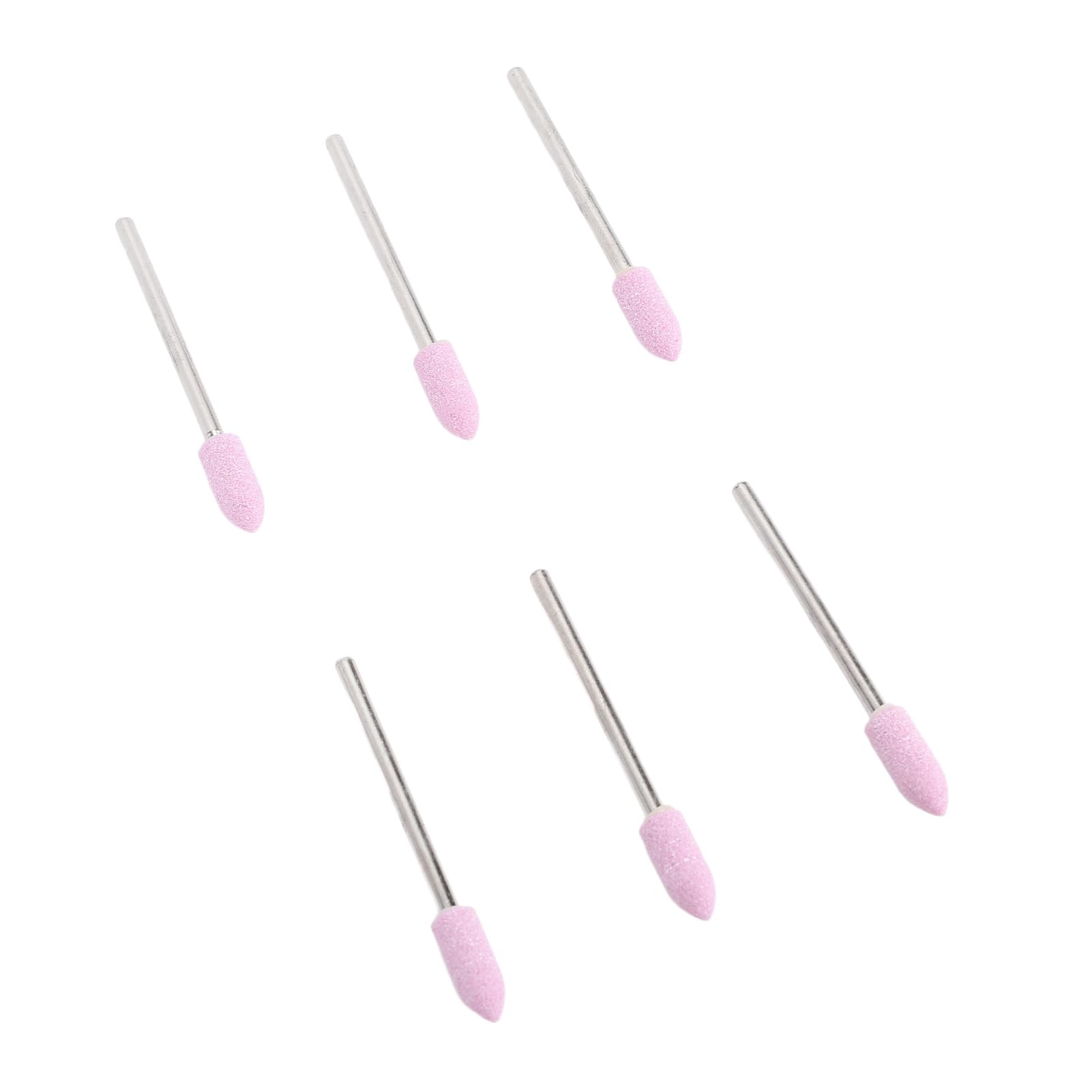 Broca de cono de uñas Broca de uñas profesional en forma de cono Brocas removedoras de cutículas multifuncionales para máquina de manicura 100 piezas Acero de tungsteno de cuarzo