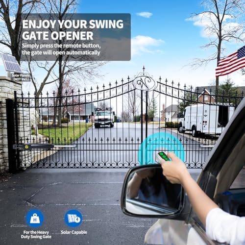 Image of TOPENS JY9132 Dual Swing Gate Opener Super Heavy Duty