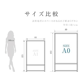 A0サイズ 立て看板 フレーム幅30mm 楽天市場】A型看板 [ A0 ] 両面 ポスター 屋外 A型 スタンド