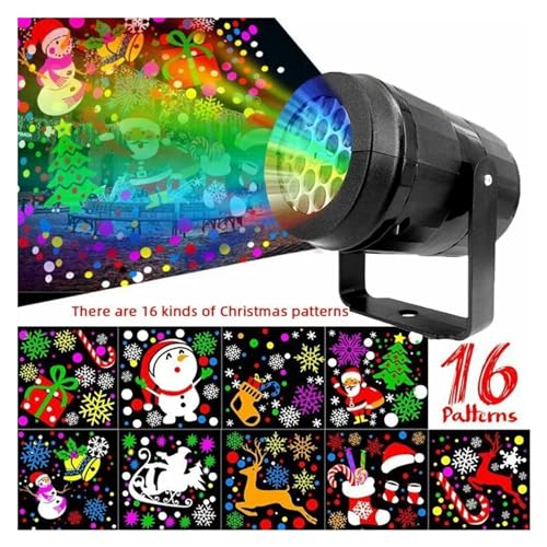 Projecteur de Noël flocon pour illuminer votre façade et vos soirées - 7