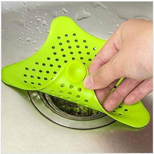 Sygnius 4 Pcs Silicone Drain Hair Catcher, Kitchen Sink Strainer - Bathroom Shower Sink Stopper (Multicolor) (B08JHR51QS) Amazon Price History, Amazon Price Tracker
