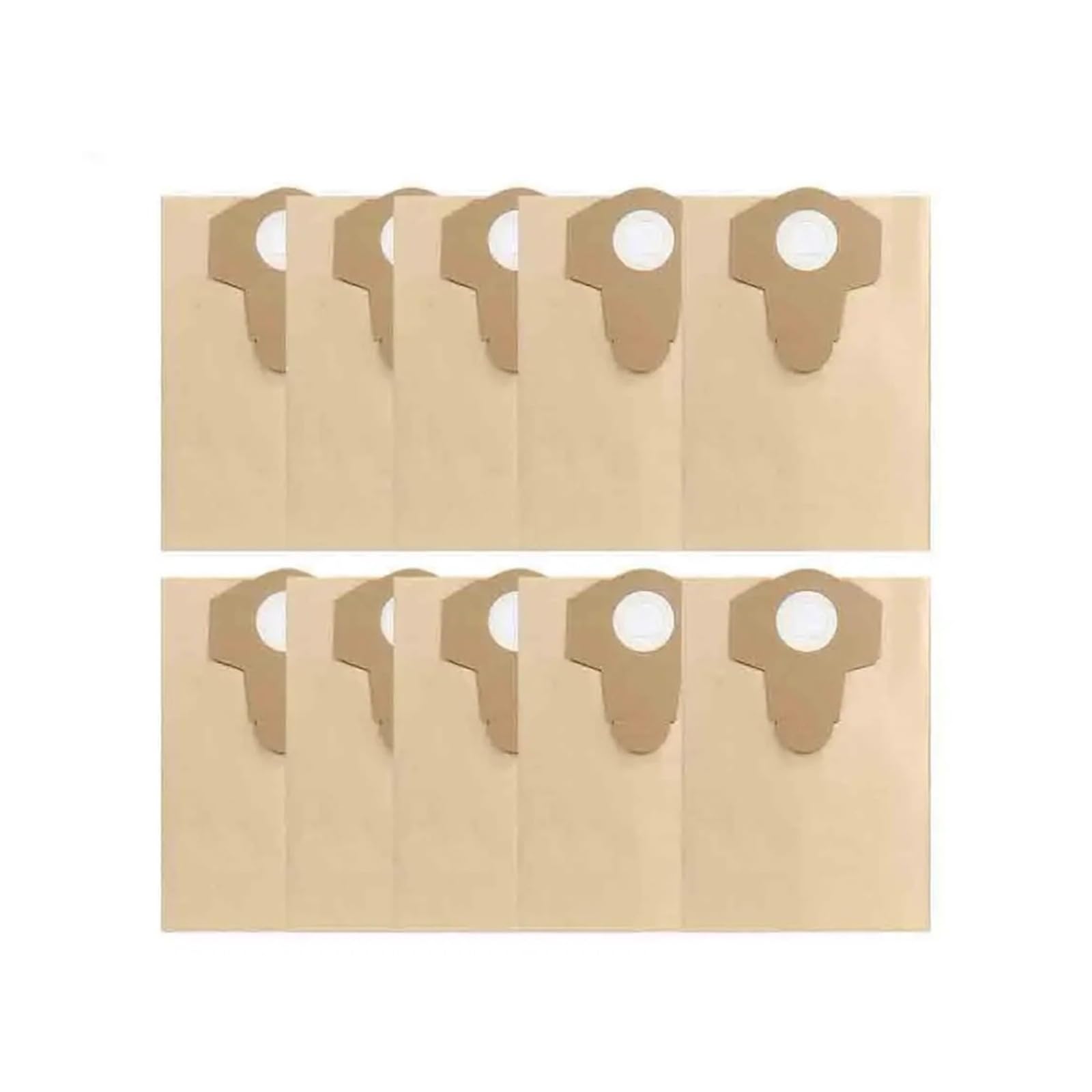 Nass- Und Trockenstaubbeutel, Vakuum-Papier-Staubsammelbeutel, 20 L, 30 L, for Nasse Und Trockene Teile, Kompatibel Mit Einhell, BT-VC1250S / BT-VC1250 / TC-VC 18 20 Li S-Solo.(30L-10PCS)