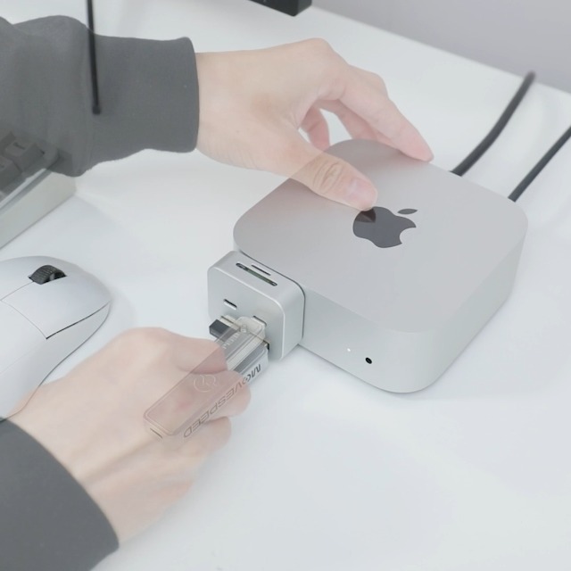 Amazon.com: Mac mini M4 Dock, MiniPack Expansion Dock, 6-in-1