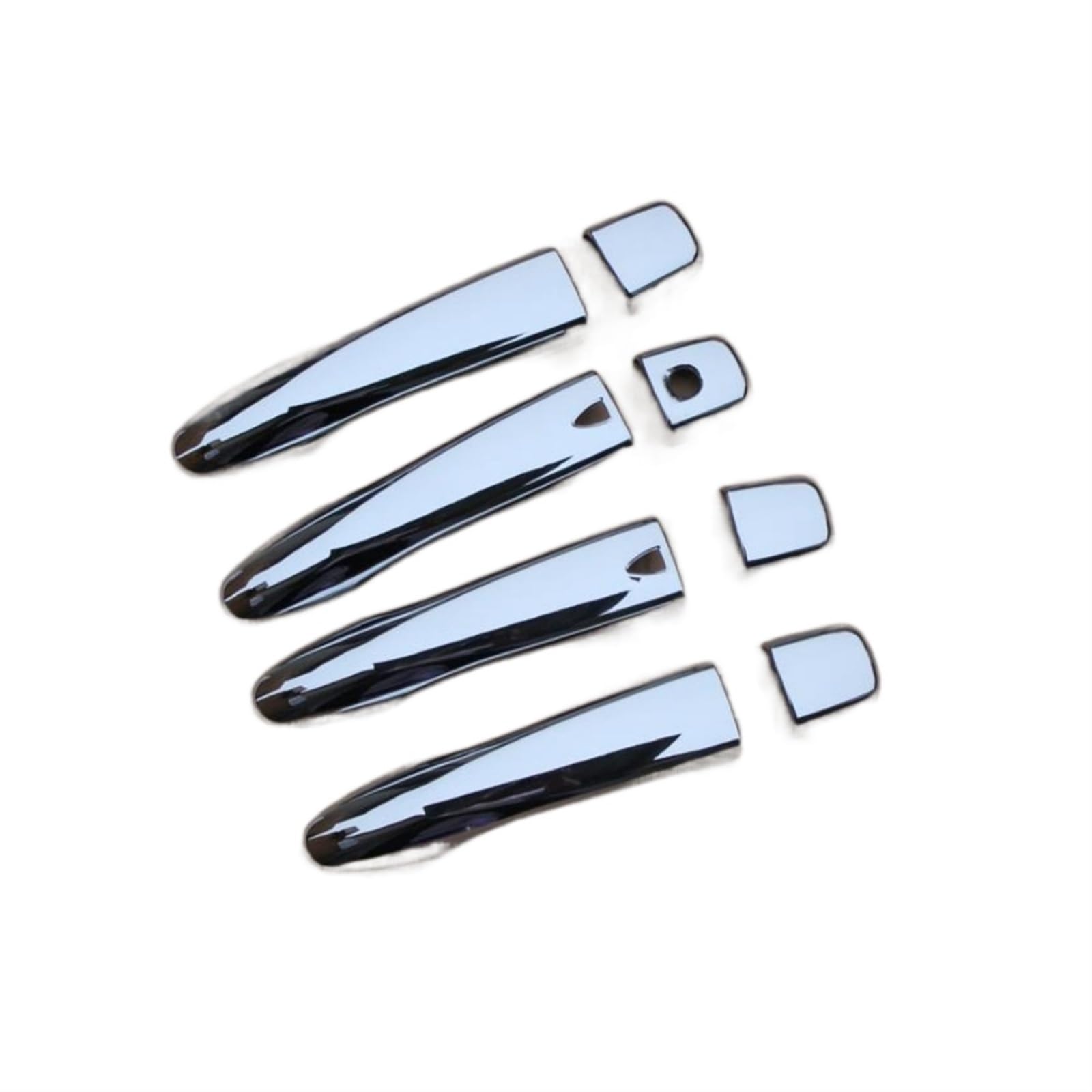 Autocollant poignée Renault Kadjar 2015-2019 finition chrome premium 2 boutons