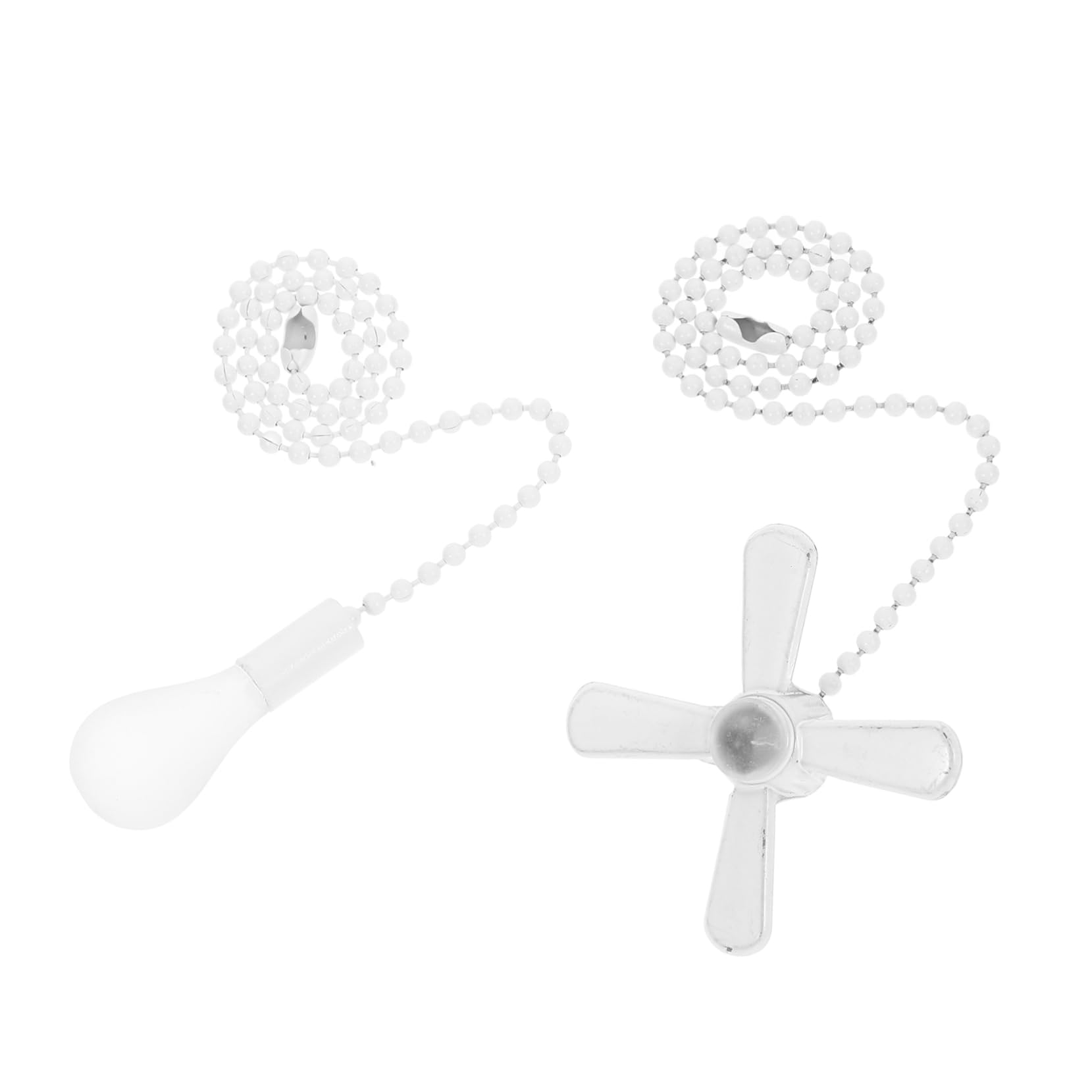 Lot De 2 Chaînes De Traction Pour Lustre, Rallonge De Chaîne De Ventilateur, Cordon De Traction Pour Lampe De Chevet, Rallonge De Chaîne Lumineuse, Chaîne De Traction Pour