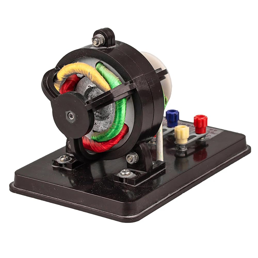 Modello di Motore a Induzione Trifase J2422, Strumenti Didattici per Attrezzature Da Laboratorio per Elettricità per Scuole Elementari e Superiori