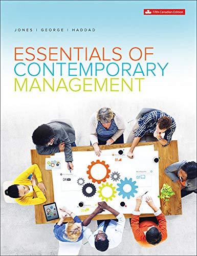 Essentials of Contemporary Management 1259088782 Book Cover