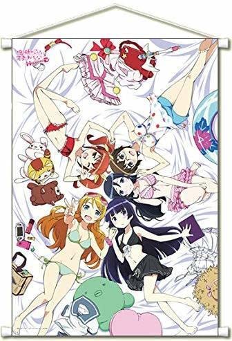 B1Wスエードタペストリー 俺の妹がこんなに可愛いわけがない。ハッピーエンド Amazon.co.jp: B1サイズ 俺の妹がこんなにわけがないハッピーエンドW