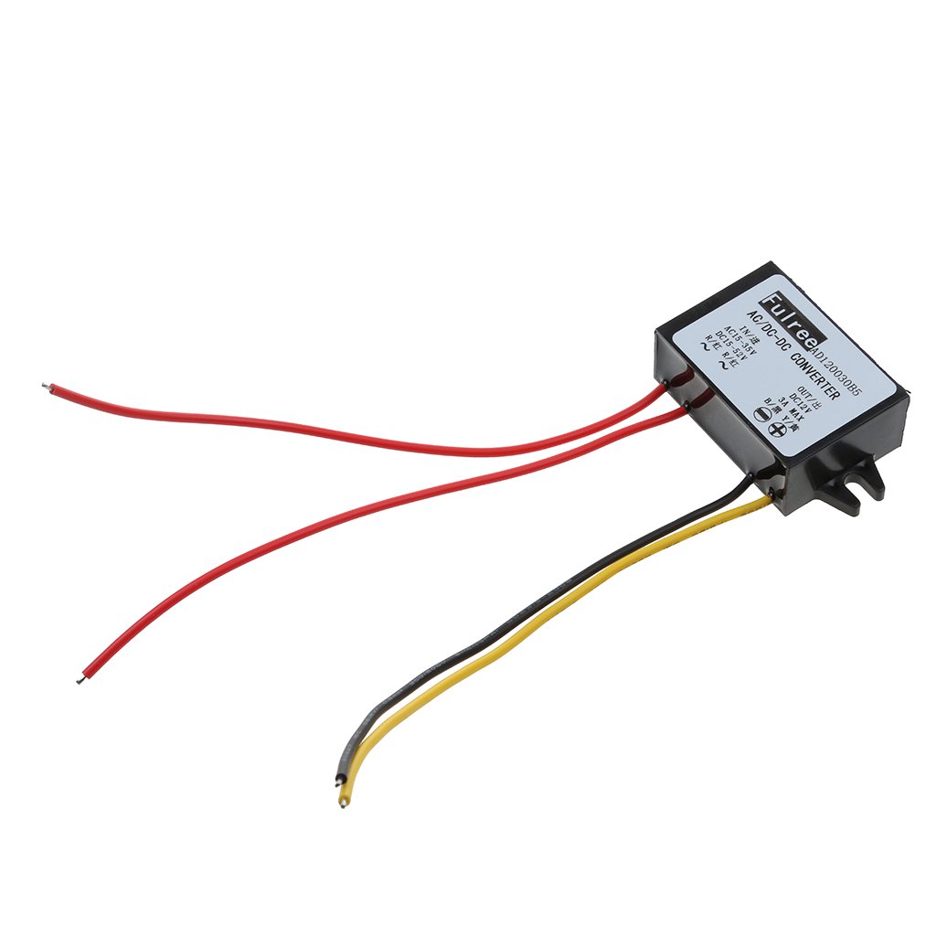 MagiDeal Ac 16-35v / Dc 15-52v Bis 12v / 3a Konverter AC DC Module Stromversorgungsmodul