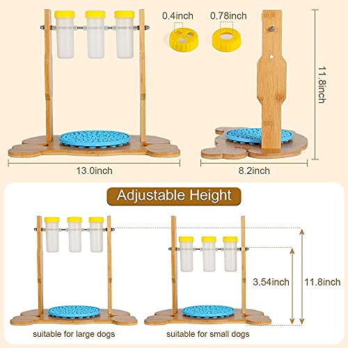 Xiaz Dog Agility Course Equipments, Obstacle Agility Training Starter Kit For Doggie+Dog Puzzle Feeder Toys, Interactive Dog Treat Toy For Iq Training #TOP7