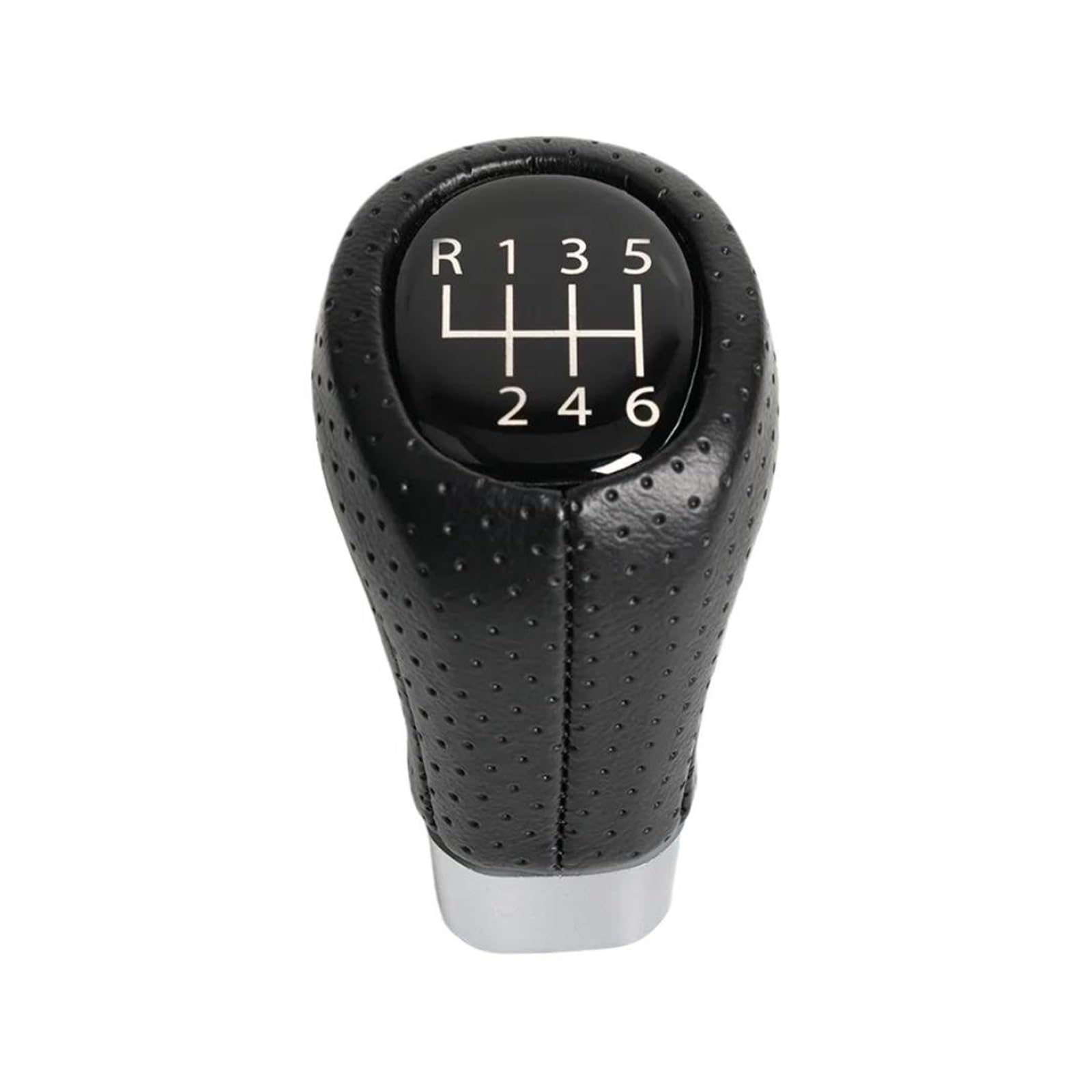 Lozopmtmld 6 Speed Gear Shifter Knob For Bmw 1/3 Series E46 E60 E63 E64 E87 E88 E90 E91 E92
