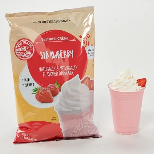 Big Train Blended Creme Mix, Strawberry, 3.5 Pound (Packaging May Vary) #TOP1
