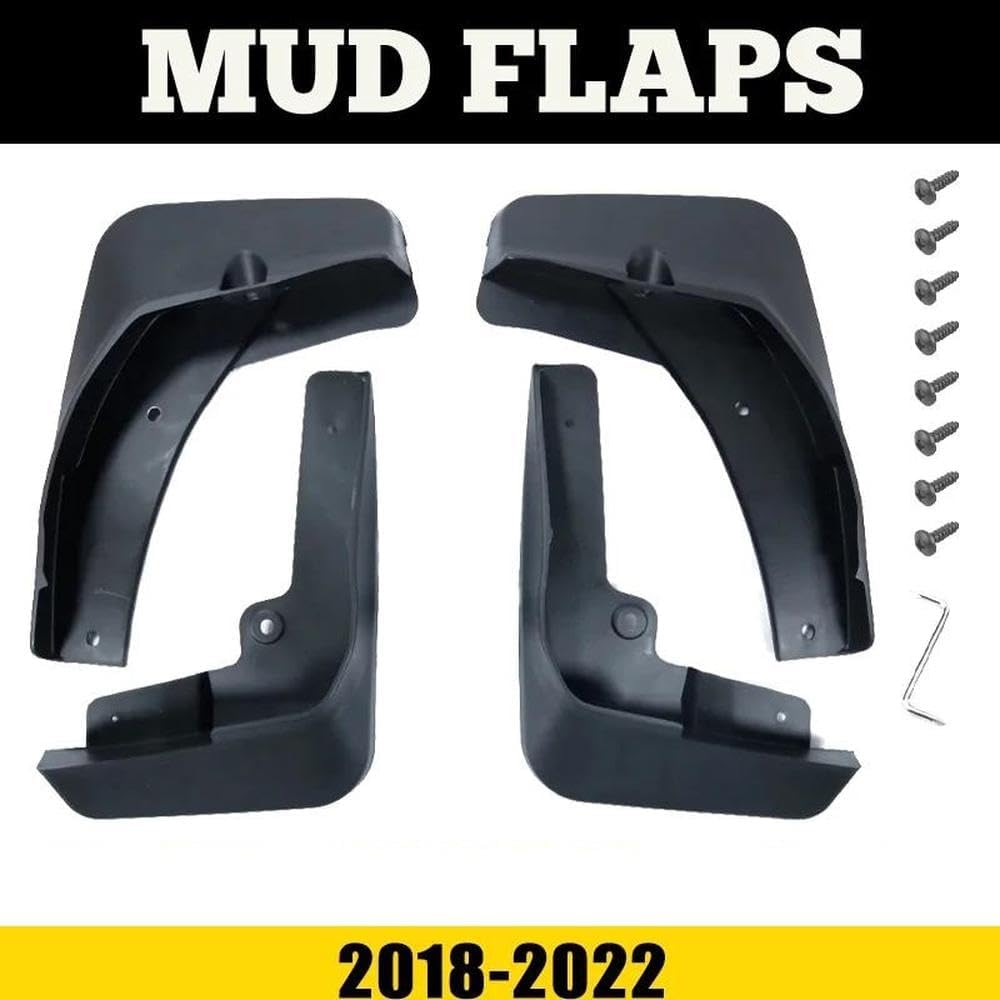 Auto Parts Mudguard for Mitsubishi Eclipse Cross 2018-2022 2019 2020 Fender Baffle Mudflap Mud Guard Splash Flaps Car Accessories