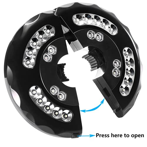 image for Elocupwe 28LED Patio Umbrella Lights, Rechargeable Cordless Led Light 
