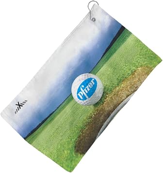 4pcs Sublimation Blank Personalized Golf Towel for Heat Press 22.8inch*10.3inch