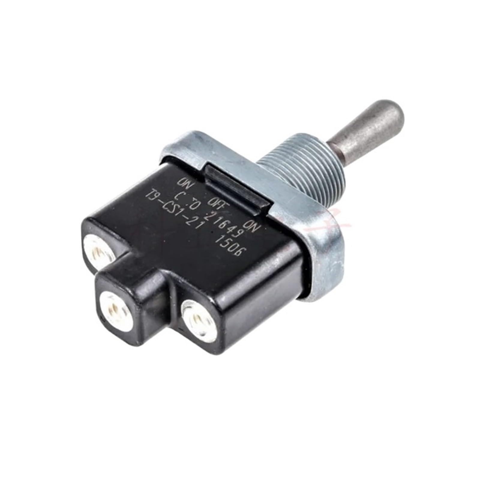X psblty Toggle Switch T9-CS1-21 SPDT On-Off-On 20A 28V DC Panel Mounting Screw Terminals