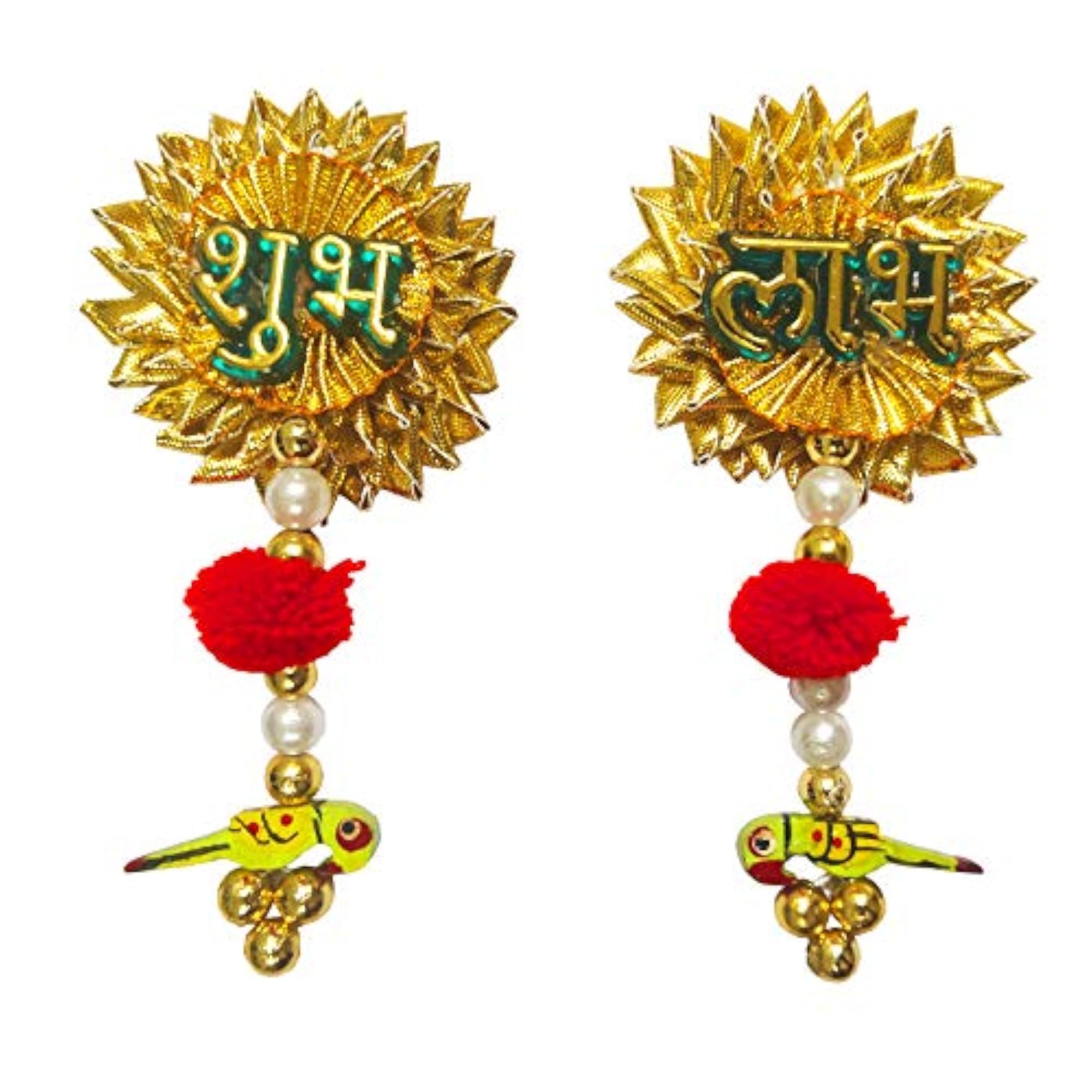 Shubh Labh Plastic Sticker for Main Door Hangings