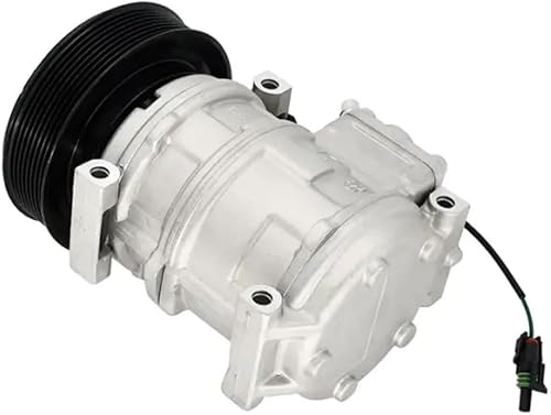 Miniatura 4 de RE46609 TY6764 RE54254 Compresor de aire acondicionado para John Deere Tractor Loader 310G 410G 1850 210LJ