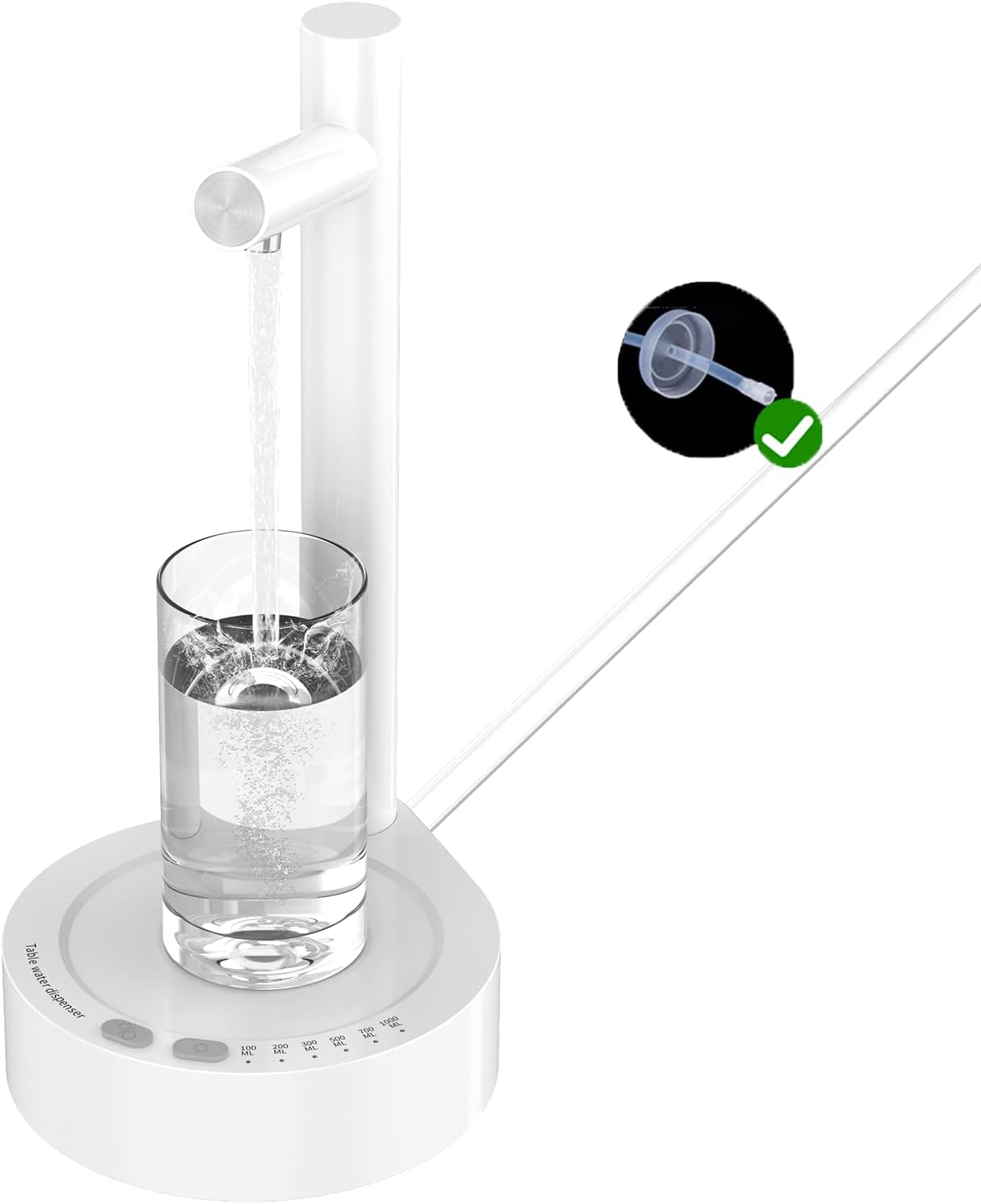 FLOVERKITY Intelligent Desktop Water Dispenser Automatic