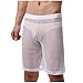 Produktbild SINGOing Herren Sport Boxerpants Transparent Netz Autmungsaktiv Sportunterhose sexy Männer Unteräwsche Shorts Unterhose