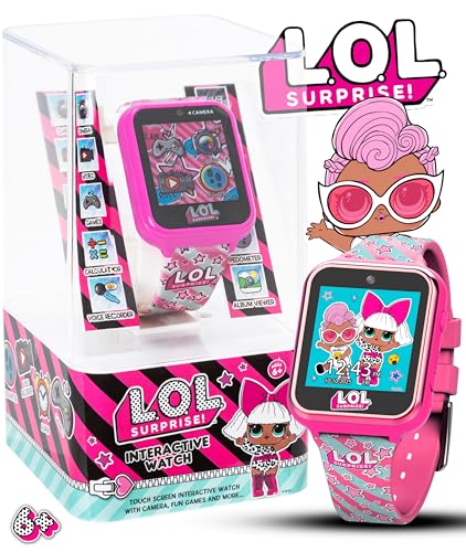 image for Accutime L.O.L. Surprise Kids Smart Watch with Touchscreen Selfie Came