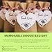 50 Plantable Seed Paper Hearts with Wildflower Seeds- A Thank You Card That Grows | A Memorable Gift Tag That Keeps Giving | 2.5in x 2in Thank You Note for Bridal Shower, Weddings, Holidays, and for Small Business Thank You Cards