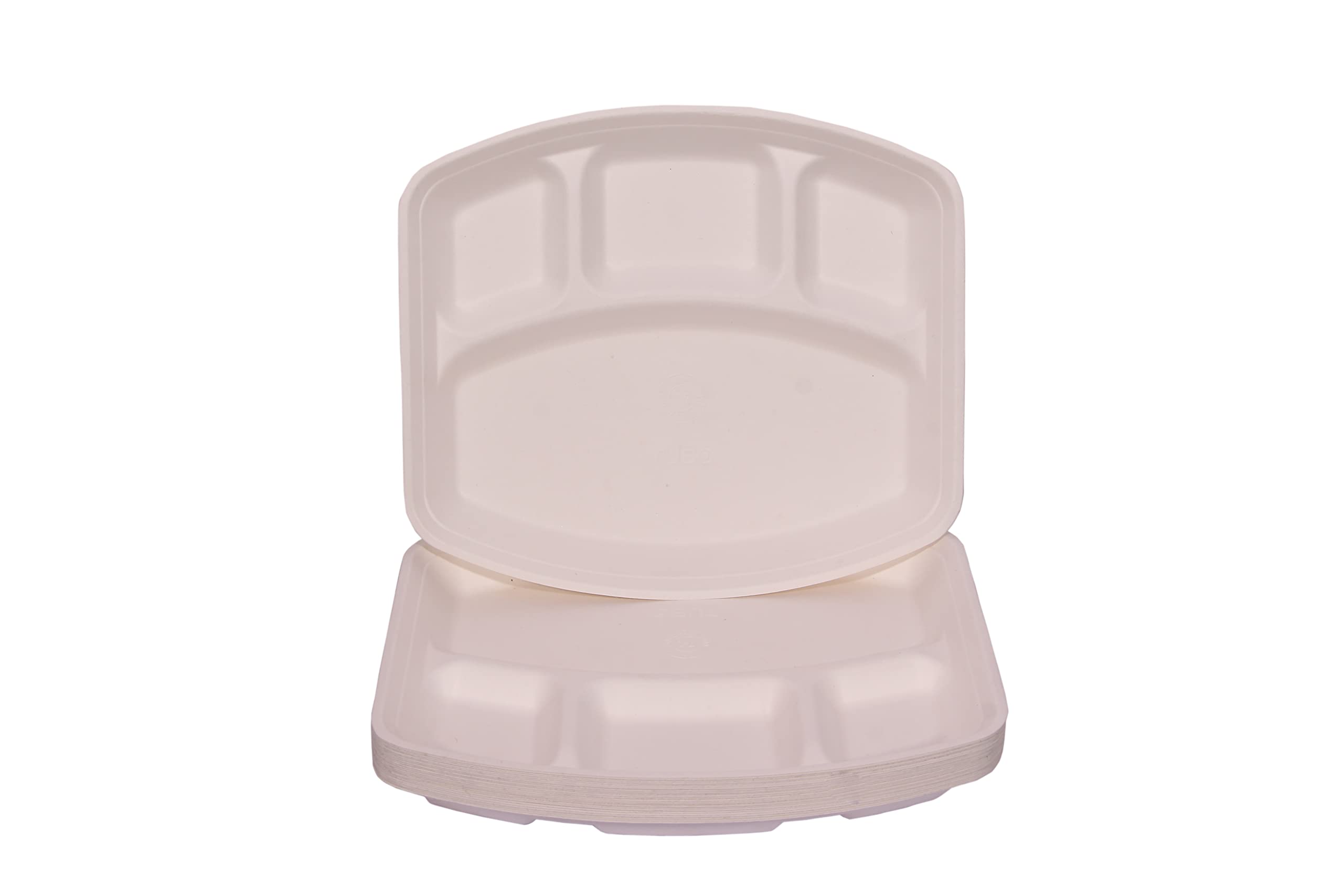 Marc Sugarcane Plates - Biodegradable & Compostable -4 Marc Sugarcane Plates - Biodegradable & Compostable -4
