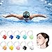 10 Pcs 10 Colors Nose Clips Swimming, Nose Plug Reusable Waterproof Nose Protector, Waterproof Training Swim Nose Protector Plug, for Swimmers, Beginners