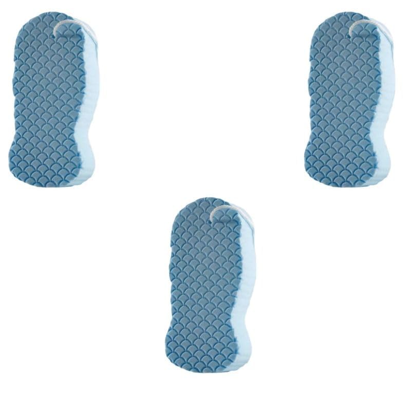 Bath Sponge Exfoliating Scrubber with Hanging Loop, Three-Dimensional Soft Bath Sponge for Face and Body Cleaning, Assorted Color,-image-47