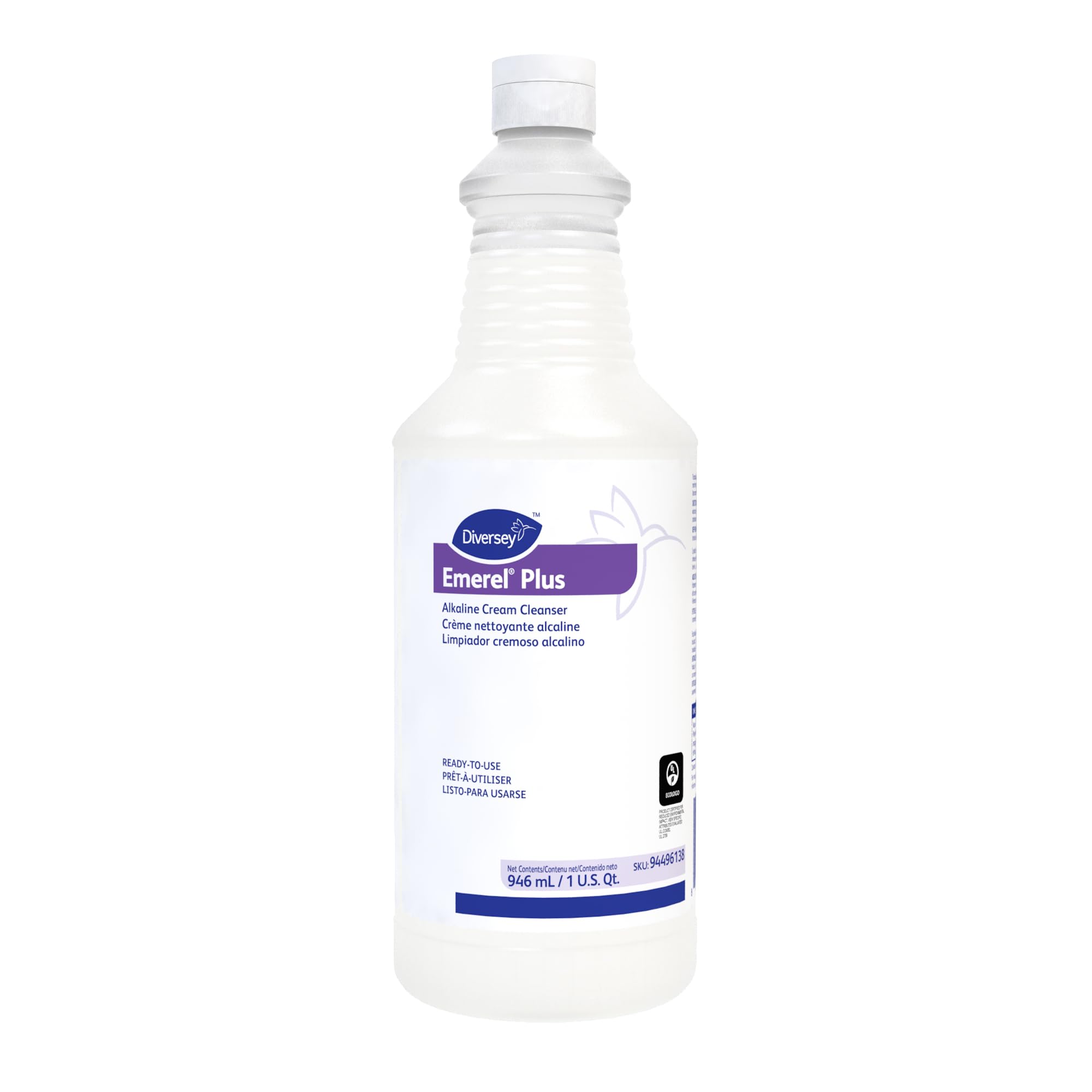 Amazon.com: Diversey 94496138 Emerel Plus Alkaline Crème Cleanser