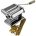 Pasta Maker Machine by Imperia- Heavy Duty Steel Construction w Easy Lock Dial and Wood Grip Handle- Model 190