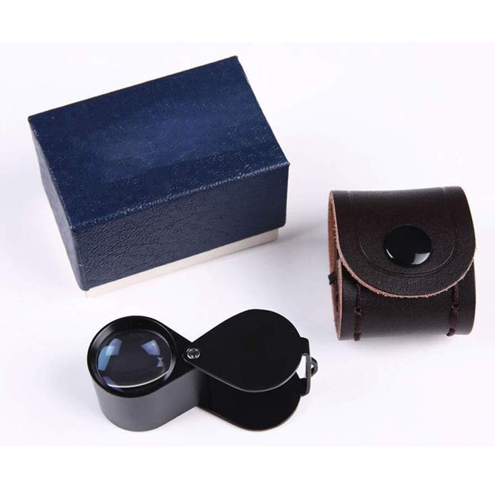 Loupe de lecture portable pliable avec zoom optique 10x, 20x, 30x, idéale pour la papeterie et les fournitures de bureau, design léger