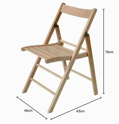 Miniatura 2 de Aranaz Silla Plegable Diseño Moderno Sillas Plegables Y Ligeras Para Exterior, Jardín O Terraza Sillón Con Reposabrazos Y Respaldo Asiento De Playa Madera De Haya Violeta 43x47x79 Cm
