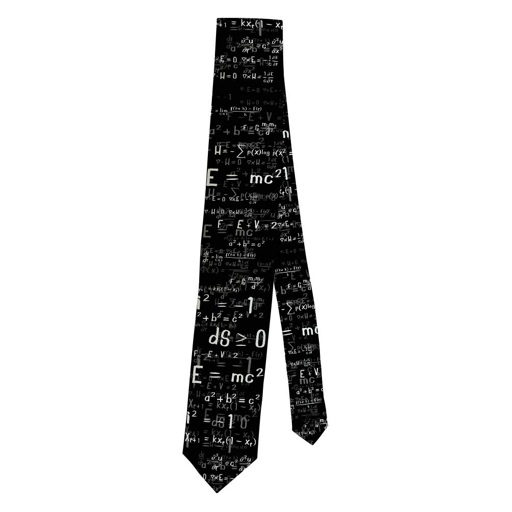ThisWear STEM Gifts Math Tie Mathlete Gifts Professor Gifts Math-Themed Graduation Gifts Maths Necktie