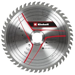Original Einhell Kreissägeblatt 210x30 (Sägen-Zubehör, Ø 210 mm, Aufnahme 30 mm, 48 Zähne, Schnittbreite 2,  mm, für Akku-Zug-Kapp-Gehrungssägen und Tischkreissägen)