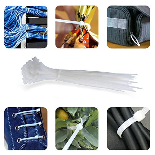 120 Pack 12 Inch Cable Zip Ties, Multi-Purpose Cable Ties, Self-Locking Tie Wraps 40Lb Uv Resistant Black Cable Ties For Indoor Outdoor Home Office Garden (Black) #TOP4