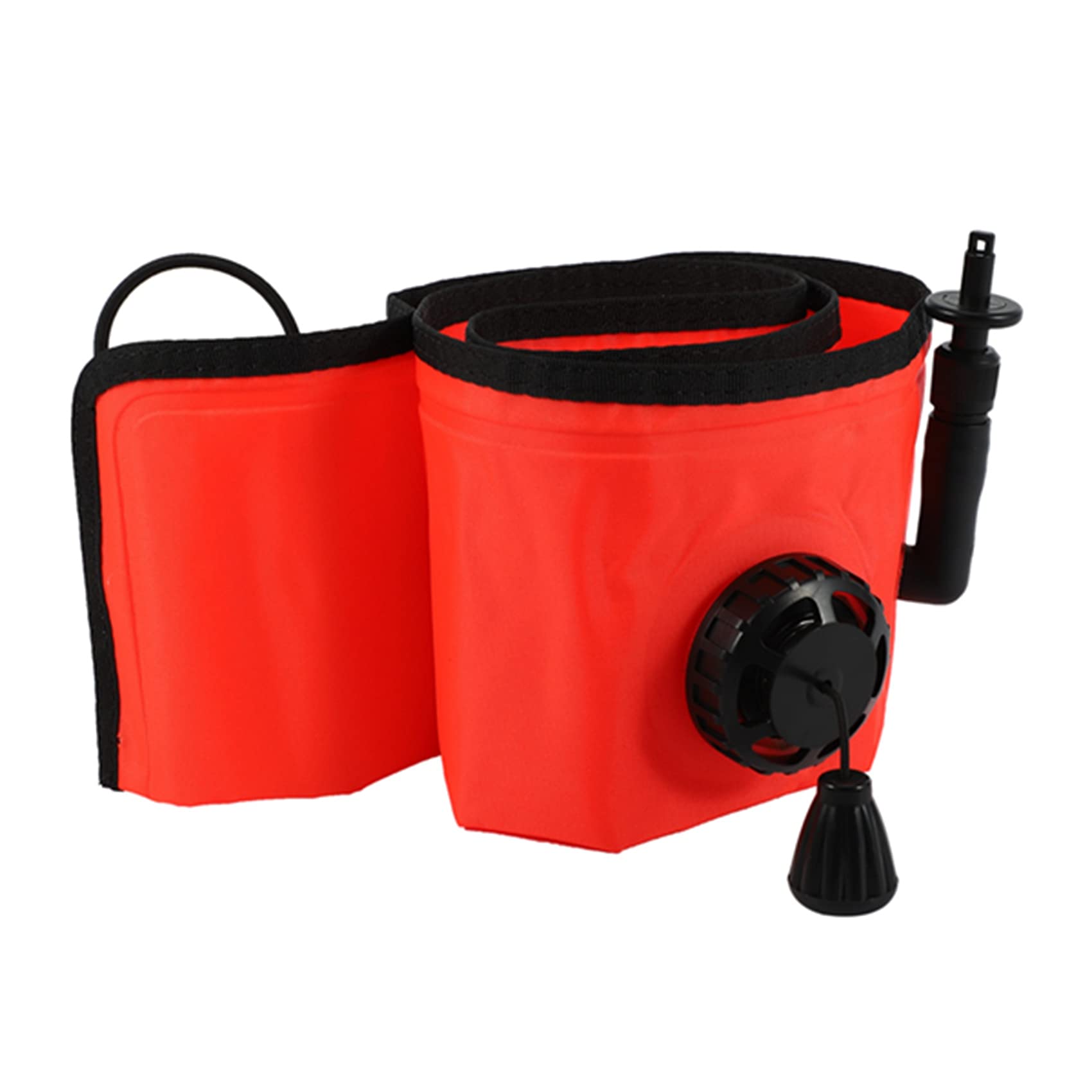 1M Scuba Diving Gonfiabile Segnale di Segnale Boa visibilità Galleggiante Tubo di Segnalazione Salsiccia, Rosso