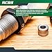 RCBS Matchmaster Competition FL Bushing Set 6.5mm Creedmoor, Precision Reloading Bushing Die Set for Competition Shooters