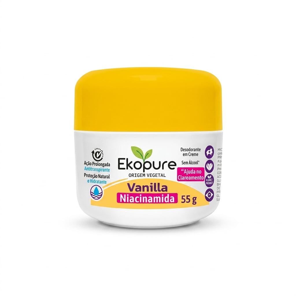 Desodorante Em Creme Ekopure 55G Vanilla