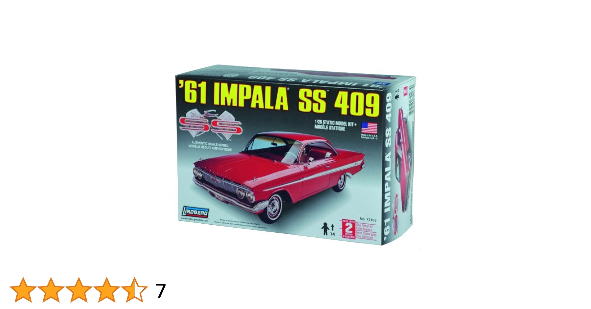 Amazon | リンドバーグ 1/25 1961 インパラ SS 409 ハードトップ