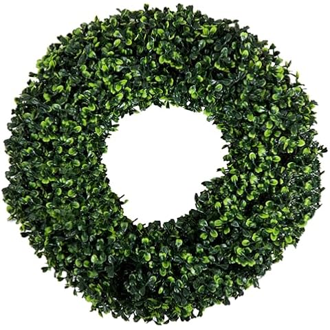 Pure Garden 16.5-Inch Boxwood Wreath Cover