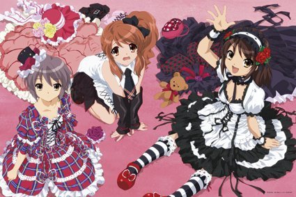 Amazon.co.jp: 1000ピース 涼宮ハルヒの憂鬱 無敵のコスプレ (50x75cm 