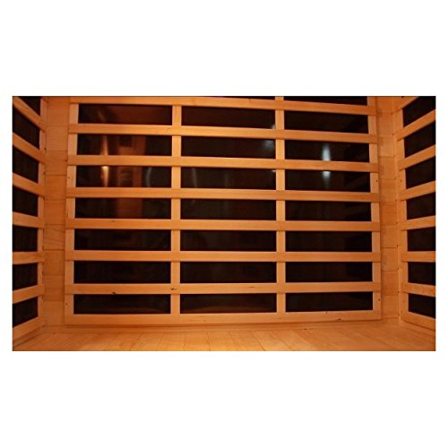 VB Italia- Infrarot Sauna und Karbonfaser Panels für 4 Personen mit Winkel-7