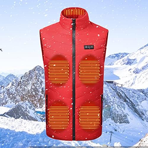 Gilet Riscaldante Donna Con Batteria 16000mAh - 9 Zone Di Calore Regolabile - Foto 9