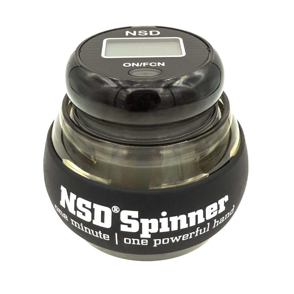 NSD Spinner Speed X - Regular: Elektronischer Start, vertraute Abmessung. Messen Sie Ihren Fortschritt in Echtzeit mit dem eingebauten Geschwindigkeitsmesser. Perfekt für Muskelkraft, Koordination und