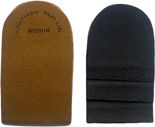 Image of Therapist's Choice Adjustable Orthopedic Heel Lift for Heel Pain and Leg Length Discrepancies -2 Pack (Medium)