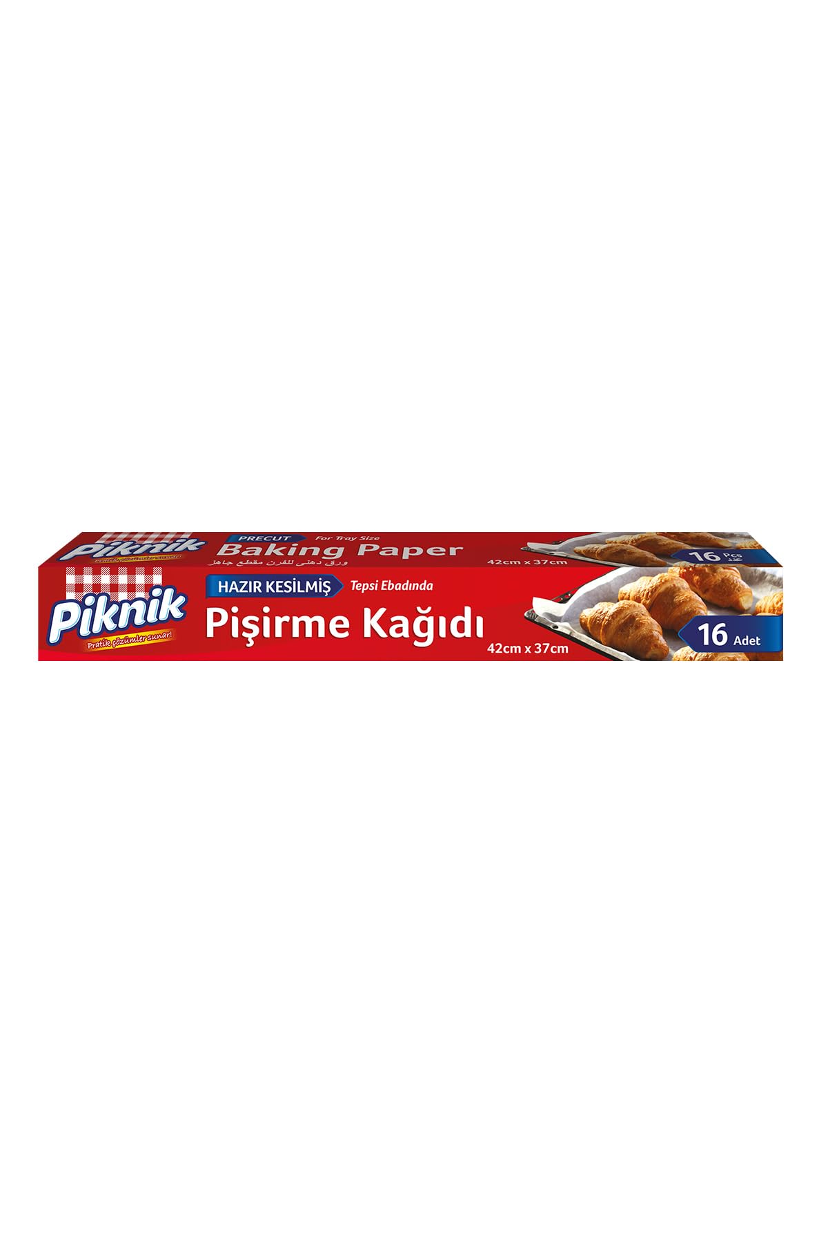 Piknik Gıda Ambalaj Pişirme Kağıdı Hazır Kesilmiş 16 Adet 1455